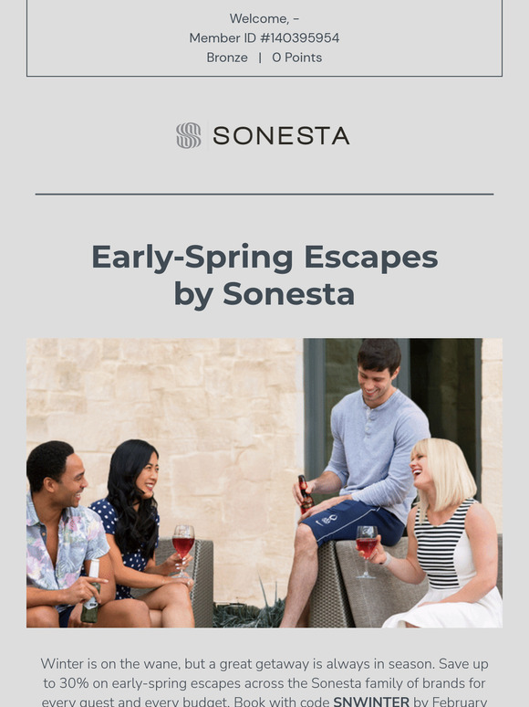 First Peek at Spring Savings