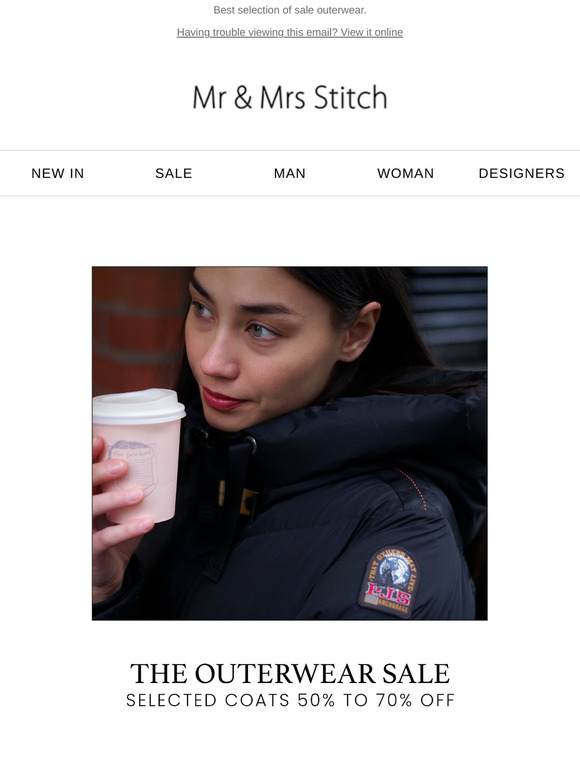 Amazing 50% off Coats! Ending soon