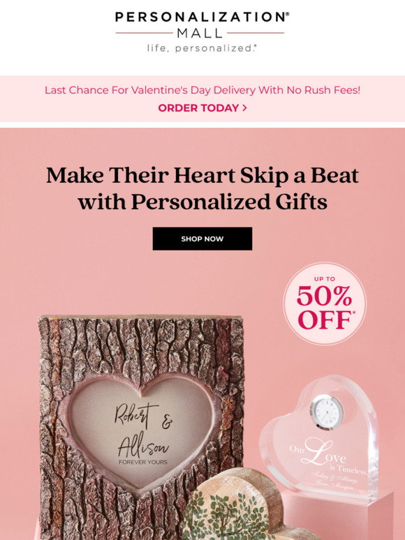 Pmall Personalization Mall: Get The Perfect Valentine's Day Surprise With ...