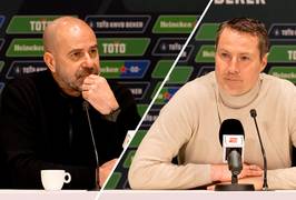 Zelfs Peter Bosz dacht dat PSV-treffer afgekeurd zou worden: 'Ik schudde al nee'