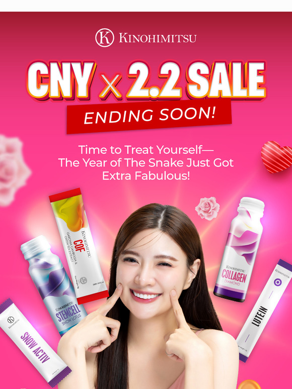 CNY x 2.2 Sale Ending Soon 🥠😱