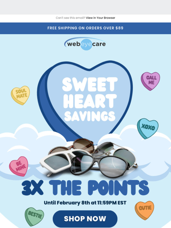 Triple The Points, Triple The Perks—Sweetheart Savings Starts Now! 💖