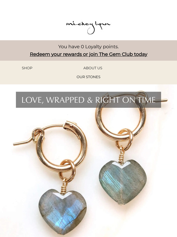 , don’t miss Valentine’s delivery