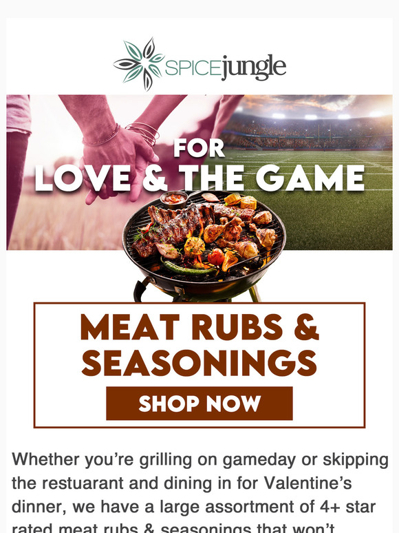 Meat Rubs & Seasonings for Gameday🏈 or Valentine's♥