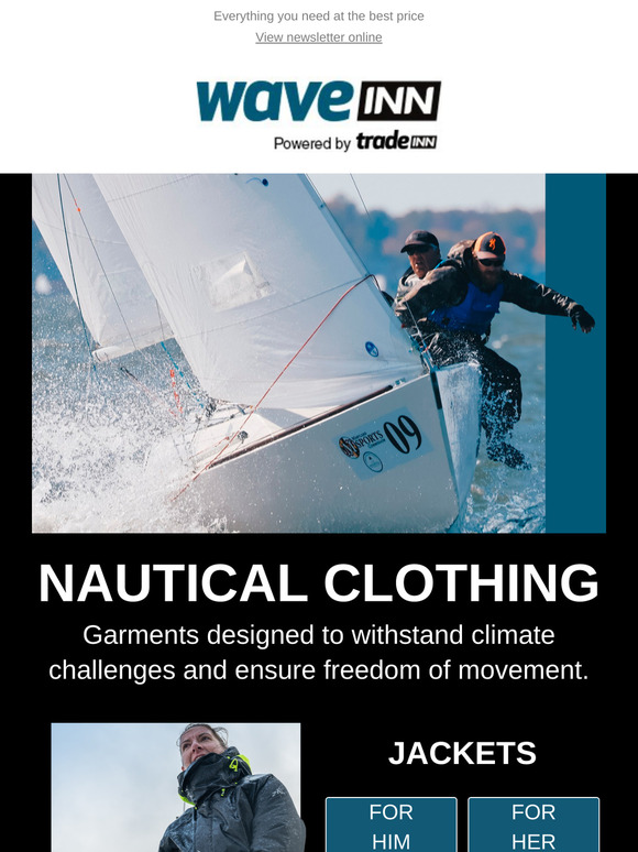 Gear up with the best in nautical apparel 🌊⚓