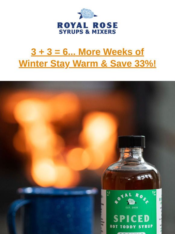 6 More Weeks of Winter? Stay Cozy with 33% Off!