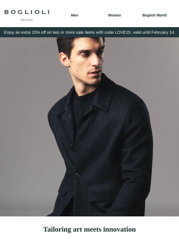Discover the capsule Boglioli Milano Club, on sale for 30% off