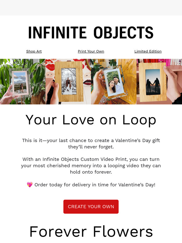 Last Chance for Valentine's Day 💘