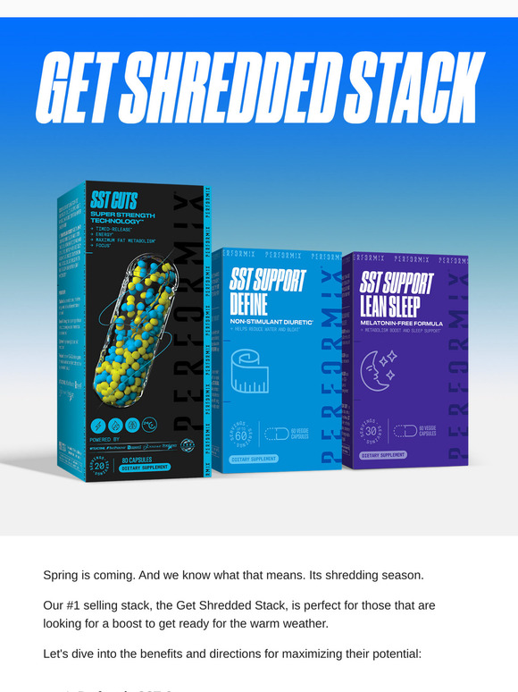 Get Shredded for Spring