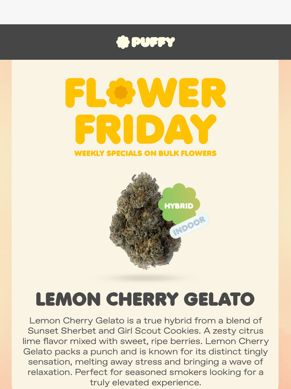 Try Lemon Cherry Gelato for $50 an Ounce
