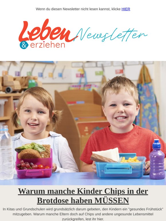 Chips in der Brotdose? Warum es manchmal nicht anders geht