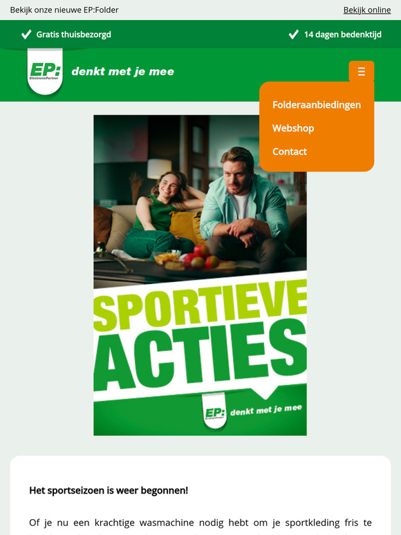 Sportieve Acties bij EP!
