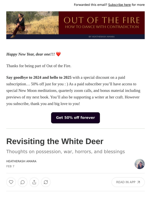 Revisiting the White Deer