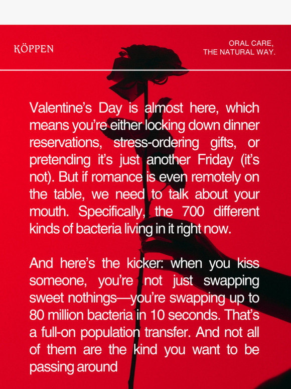 80 Million Bacteria in a Single Kiss?