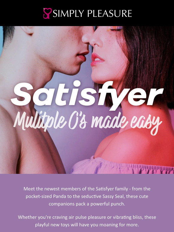 Multiple O's Made Easy: New Satisfyer Toys Are Here! 💦