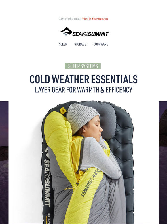 Stay warm when temperatures drop.