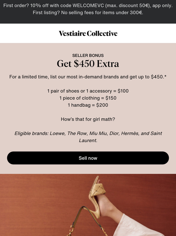 Sell Now & Get $450 Extra