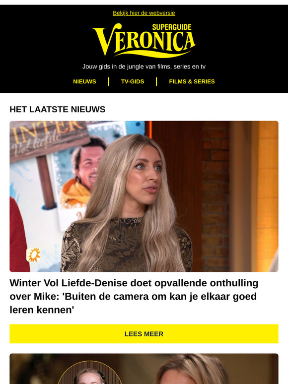Winter Vol Liefde-Denise doet onthulling over Mike: 'Buiten de camera om'