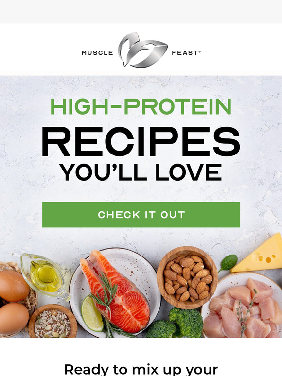 🥤 Sip & Snack: High-Protein Recipes Inside