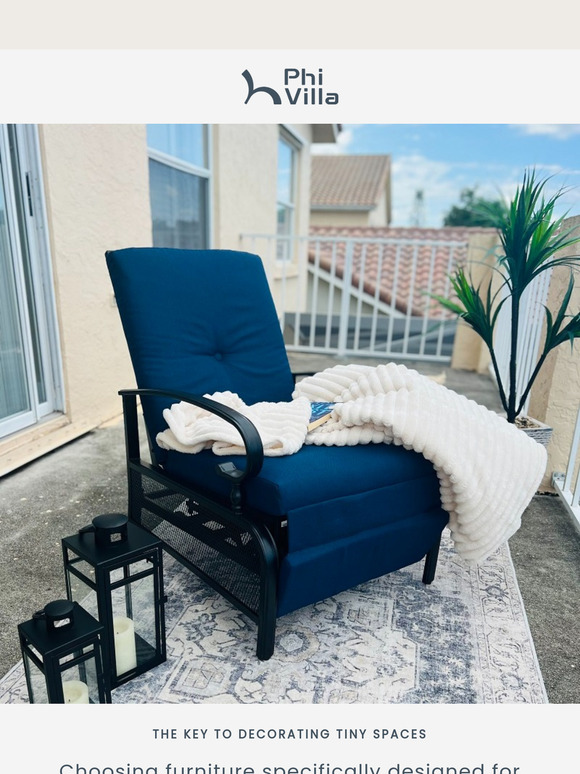 Best Outdoor Furniture for Small Spaces