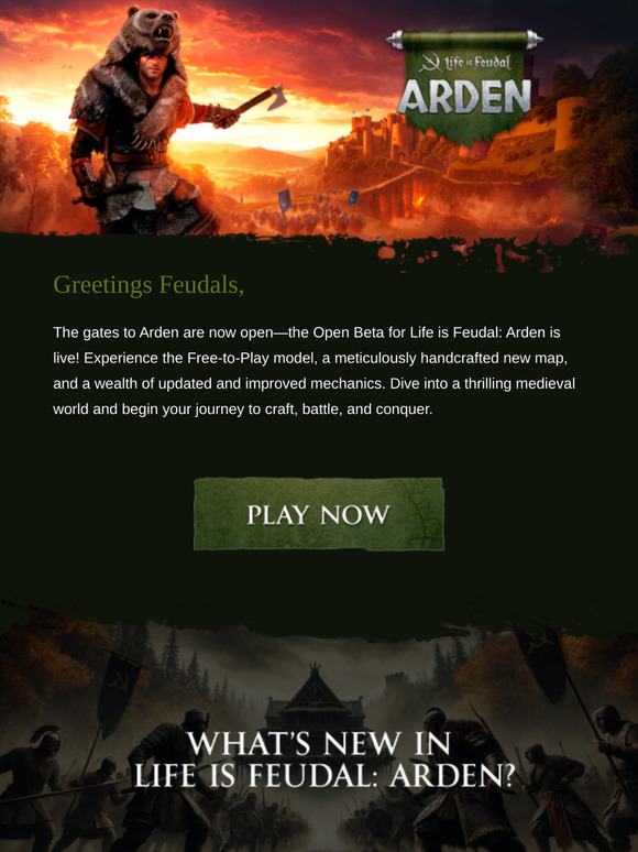 🏰 Open Beta Is Live – Join Now! Experience F2P, a New Map, and Updated Mechanics!