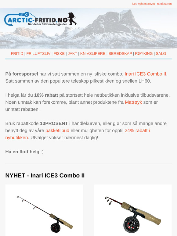 10% ekstra rabatt