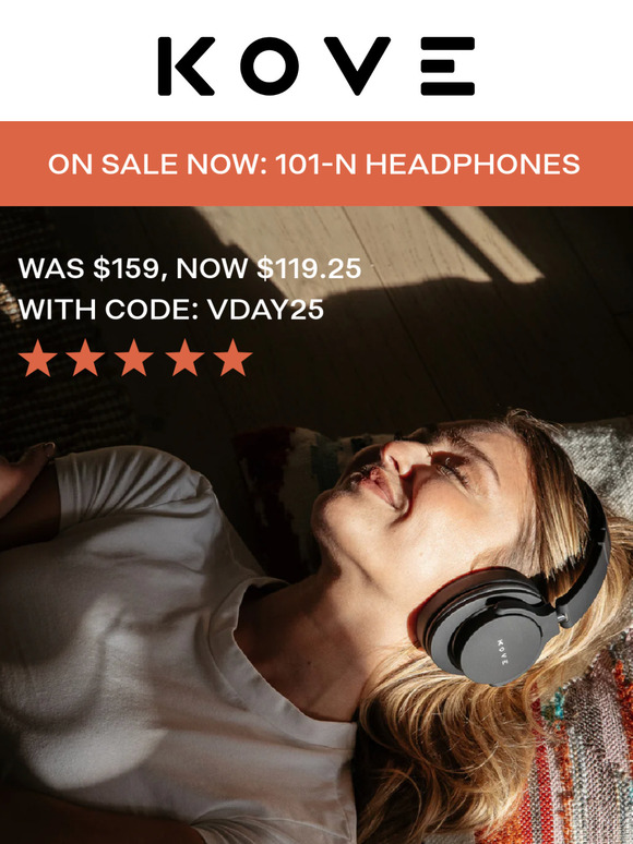 101-N Headphones 🎧: Was $̶1̶5̶9̶, Now $119.25