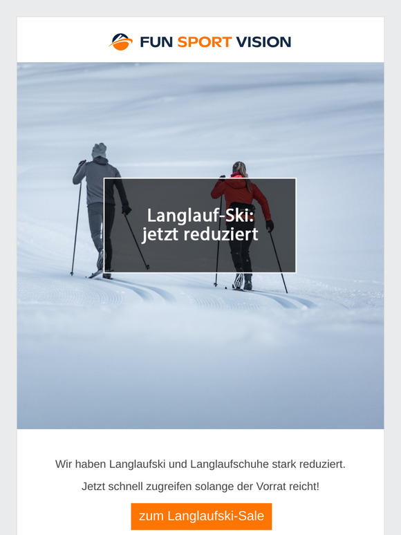 Langlauf-Ski: jetzt reduziert