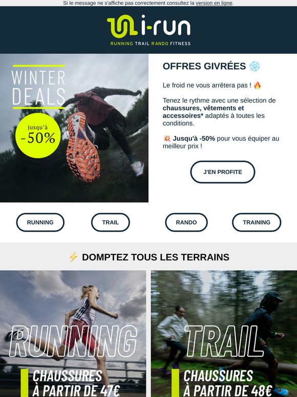 Jusqu’à -50% ❄️ Winter Deals
