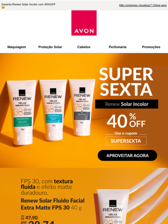 Chegou seu cupom da SUPER SEXTA! 😍