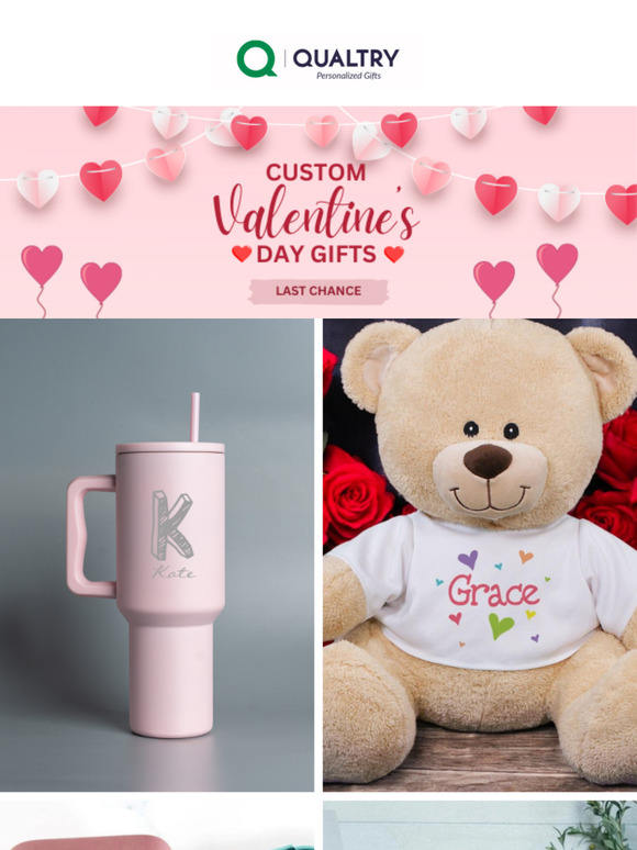 Last Chance For Custom Valentine's Day Gifts