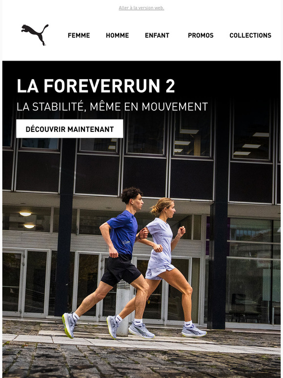 Voici la ForeverRun 2 🏃 la stabilité maximale