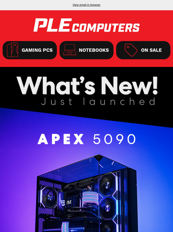 Apex RTX 5090 Gaming PC has arrived!