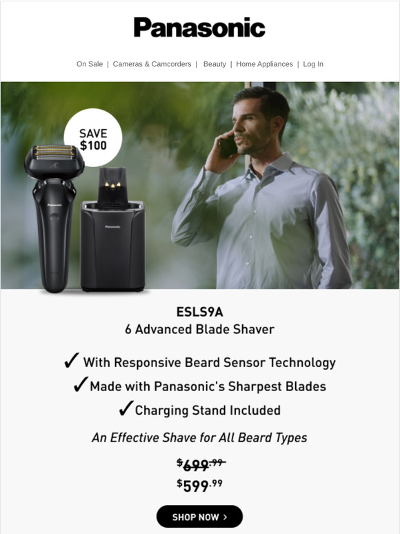 Achieve the Smoothest Shave with Panasonic’s 6-Blade Shaver
