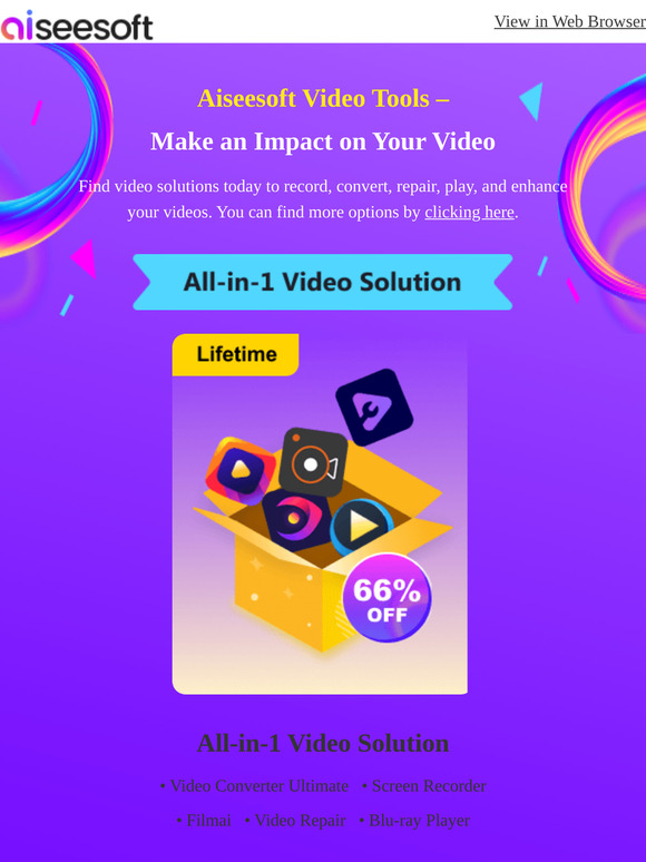 Get 40% OFF for Lifetime Video Tools - Offer Ends in 3 Days