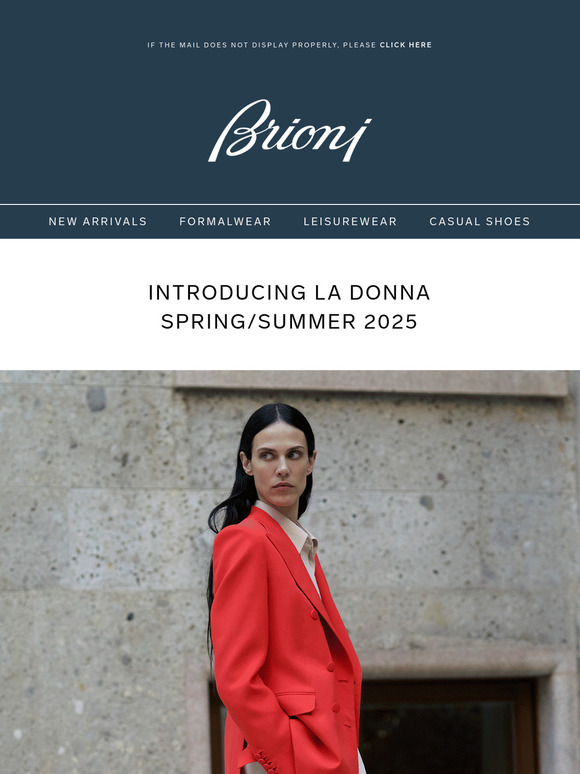 Brioni: Introducing La Donna Spring/Summer 2025 | Milled