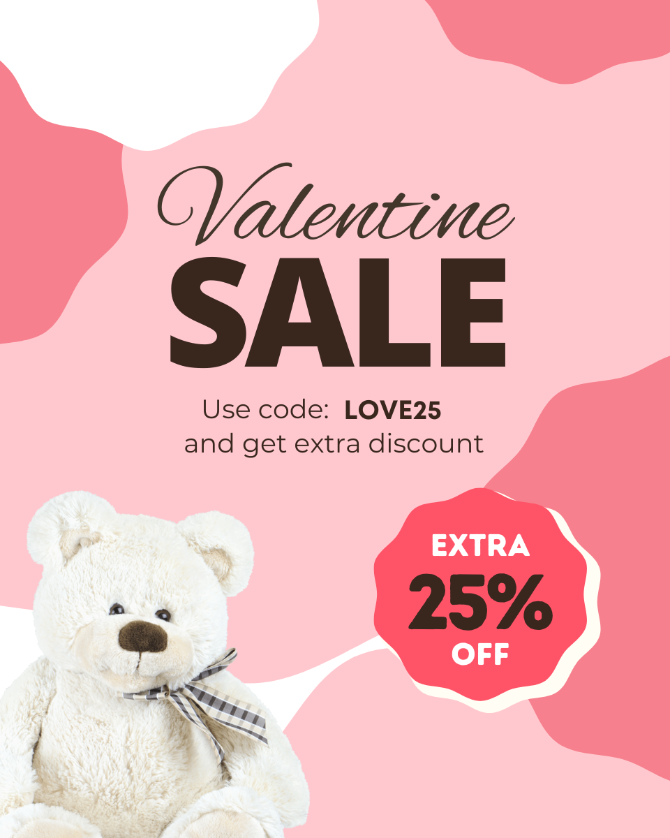 Extra 25% off with code: LOVE25