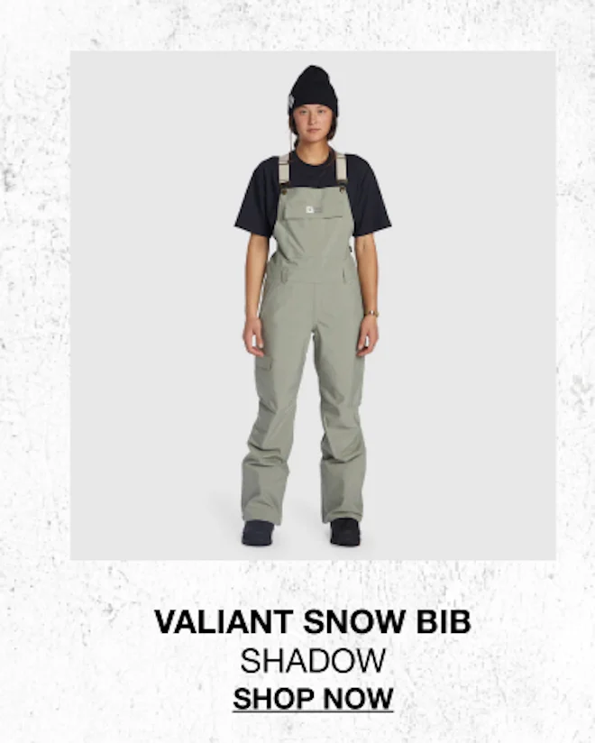 Womens Valiant Snow Bib