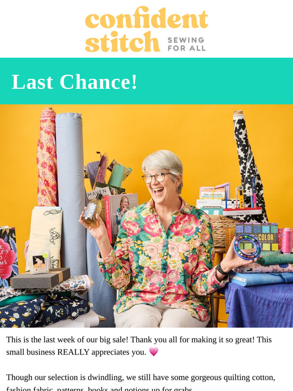 Hurry! Last week to save BIG!