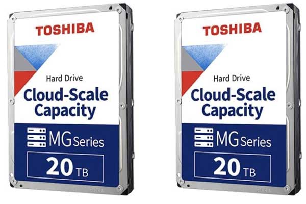 20.0TB Toshiba HDD 