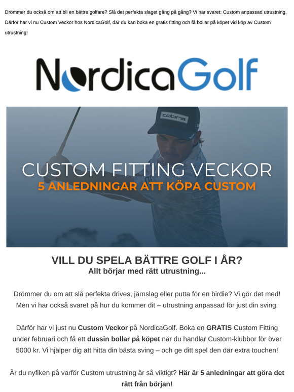 Vill du spela bättre golf? Vi har svaret ⛳