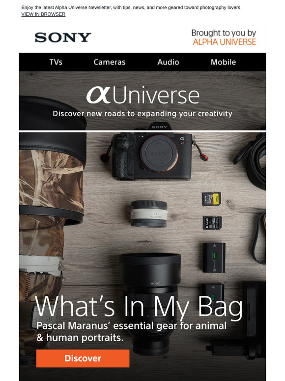 Inside Access to Sony Photography | February News, Tips, Profiles + More