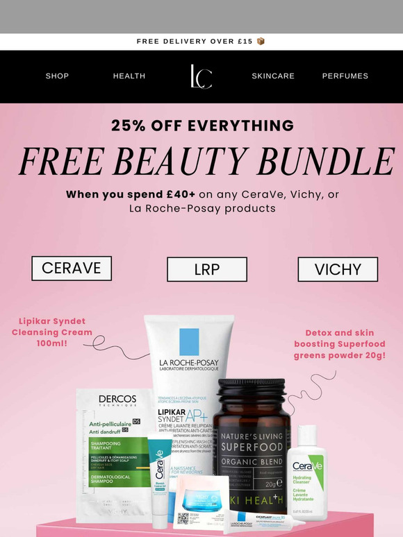 FREE Beauty Bundle with your Skincare orders!