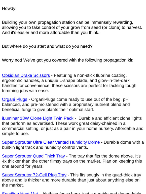 Build your 420 propagation station