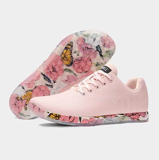 靴 NOBULL Women's Outwork Rose Butterfly Women's Rose Butterfly Outwork Shoes | NOBULL