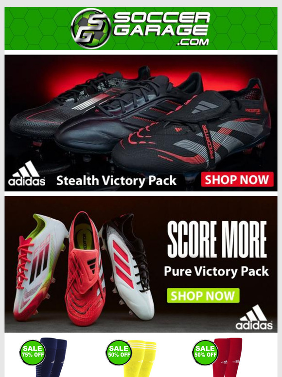 adidas Footwear, Sock & Ball Sale on Now