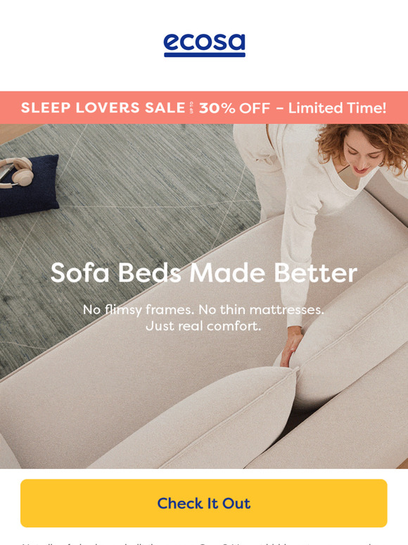 Our Sofa Bed Does So Much More