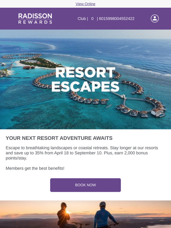 ⛰️Resort Escapes: Save up to 35%
