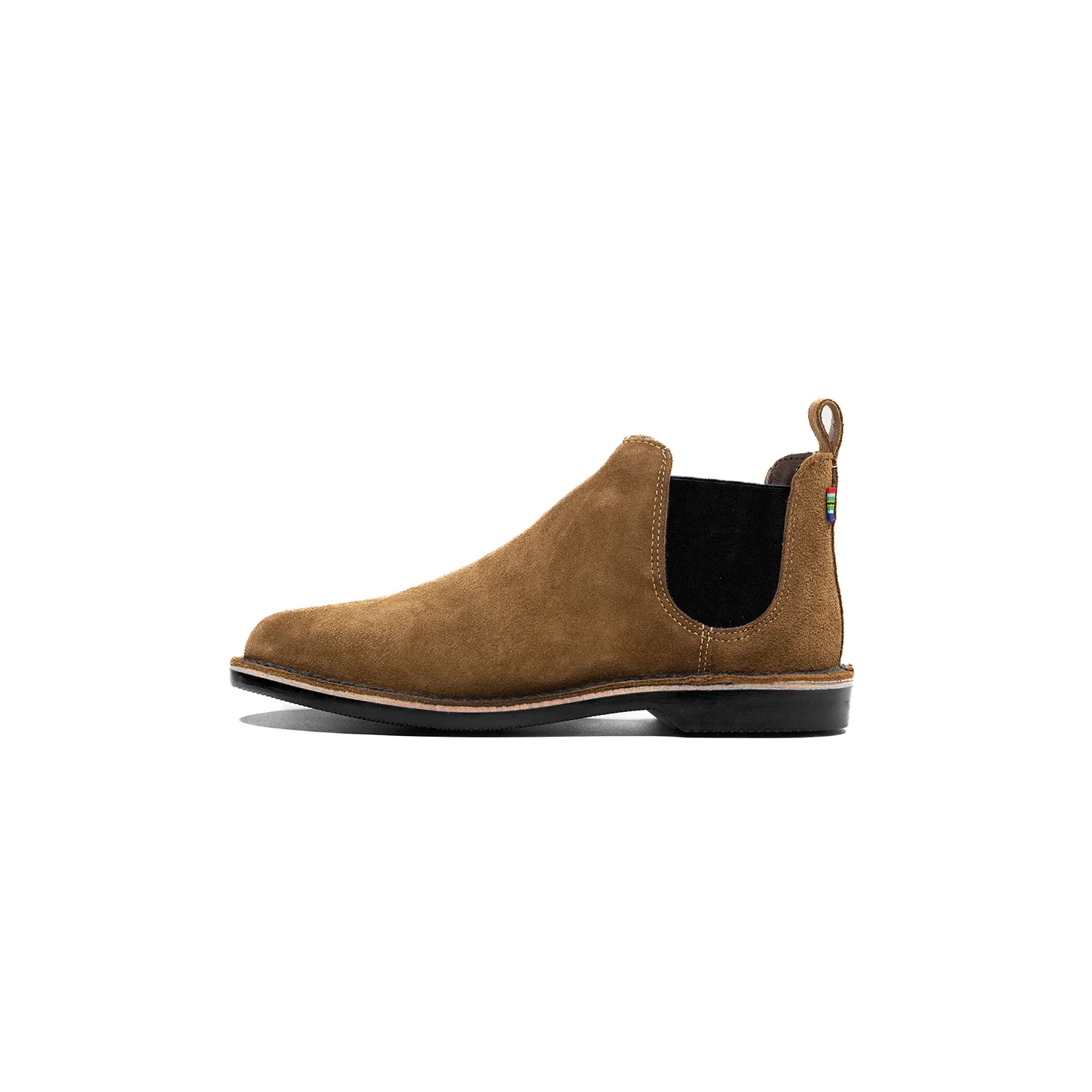 Image of VELDSKOEN CHELSEA BOOT SAFARI (BLACK SOLE)