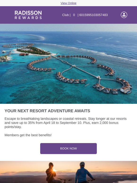 ⛰️Resort Escapes: Save up to 35%